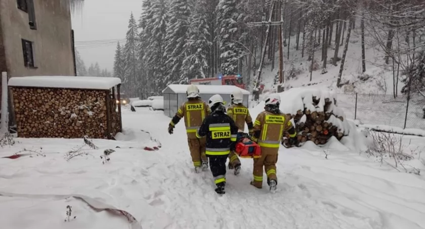 Foto: Halinka oraz OSP Łękawica