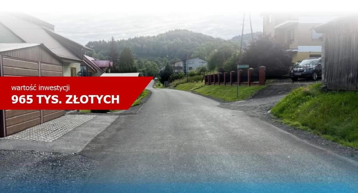 Drogi i Transport, Zakończono Remont Drogi Powiatowej Pewel Mała Pewel Ślemieńska - zdjęcie, fotografia