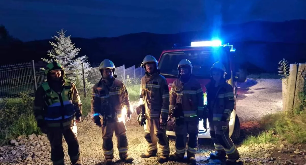 Z remizy, Szybka akcja poszukiwawcza Żywcu zakończona sukcesem - zdjęcie, fotografia