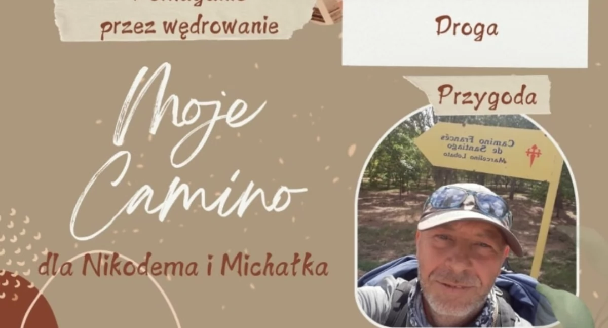 Nasze sprawy, Droga Michałka Nikosia Pielgrzymka Misją Pomocy - zdjęcie, fotografia