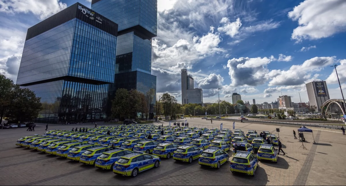 Nasze sprawy, radiowozy województwie śląskim - zdjęcie, fotografia