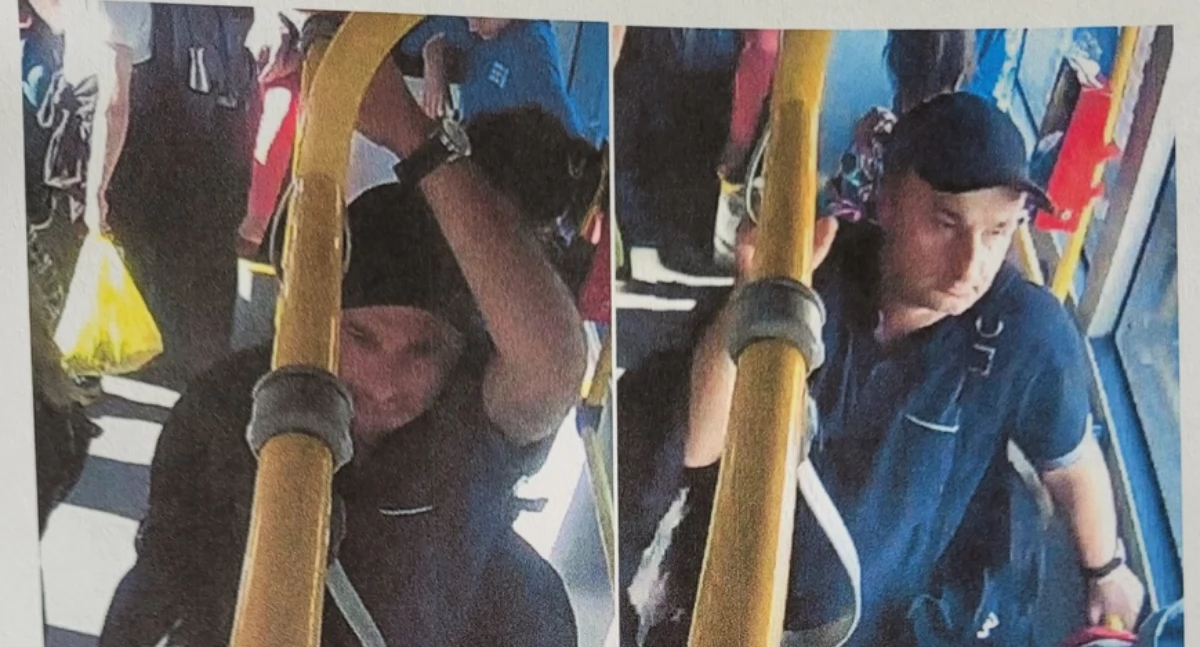 Nasze sprawy, Kradzież portfela autobusie linii Bielsku Białej Policja szuka sprawcy - zdjęcie, fotografia