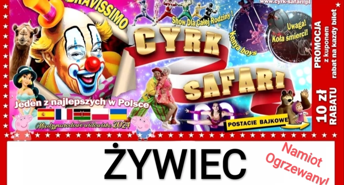 Atrakcje Turystyczne - Podróże małe i duże, Bravissimo Magiczny Sezon Cyrku Safari 2024! - zdjęcie, fotografia