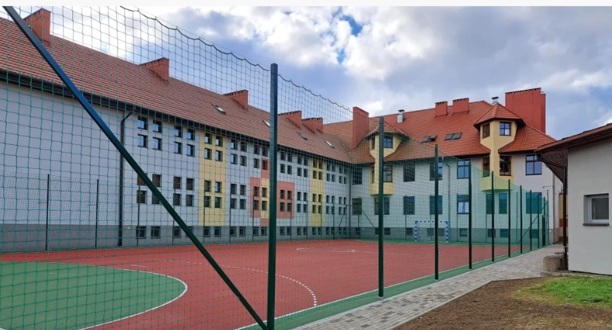 Nasze sprawy, Nowoczesne boisko Łodygowicach gotowe użytku - zdjęcie, fotografia
