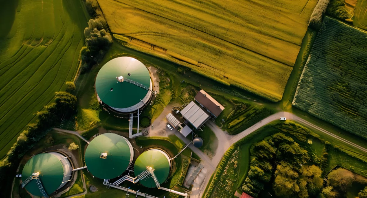 Materiał zewnętrzny, Biogazowni Transformacji Energetycznej - zdjęcie, fotografia