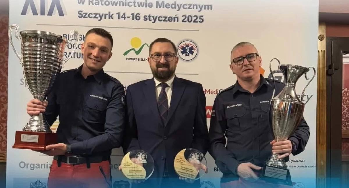 Nasze sprawy, Zespół Ratownictwa Medycznego Żywca triumfuje Międzynarodowych Mistrzostwach Szczyrku! - zdjęcie, fotografia