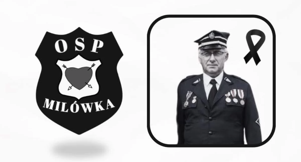 Odeszli od nas- wspomnienia, Pożegnanie Waldka Edwarda Mikołajca strażaka wielkim sercu - zdjęcie, fotografia