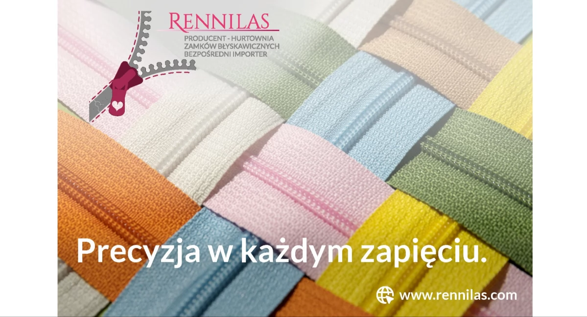 Materiał zewnętrzny, Zamki błyskawiczne suwaki taśmy suwakowe Hurtownia Rennilas - zdjęcie, fotografia