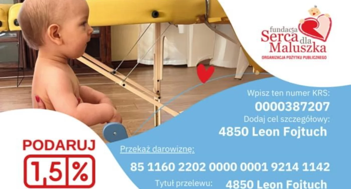 Nasze sprawy, Każdy walka pomóż Leośkowi iść przodu! - zdjęcie, fotografia