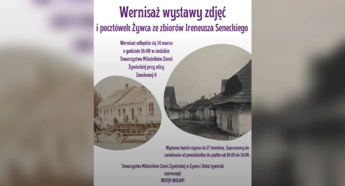 Historia, Wernisaż wystawy Żywiec dawnych pocztówkach fotografiach - zdjęcie, fotografia