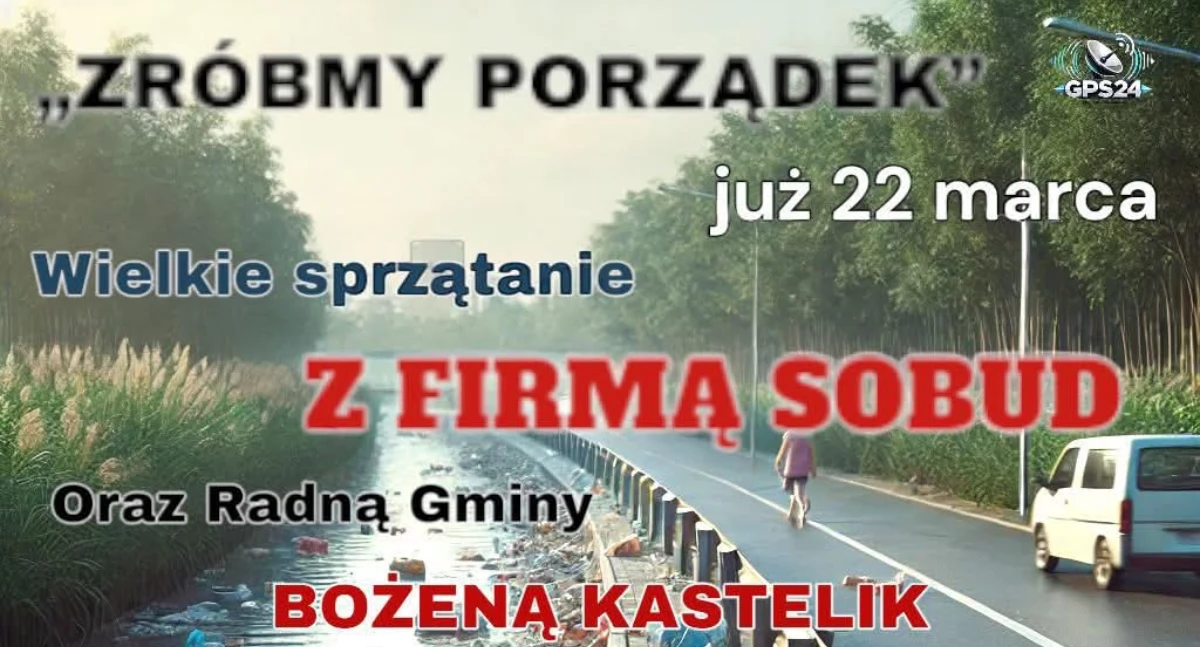 Nasze sprawy, Sprzątanie Gilowic wspólna akcja czystego środowiska - zdjęcie, fotografia