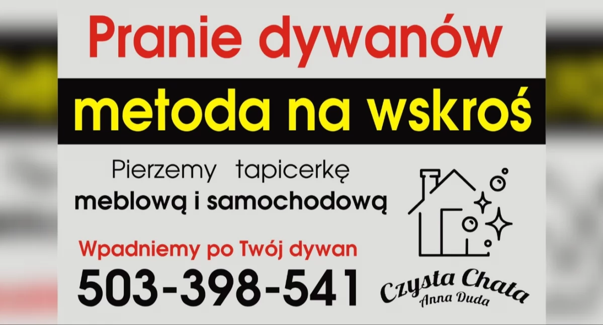 Nasze sprawy, Czysta Chata Twoja lokalna firma sprzątająca! - zdjęcie, fotografia