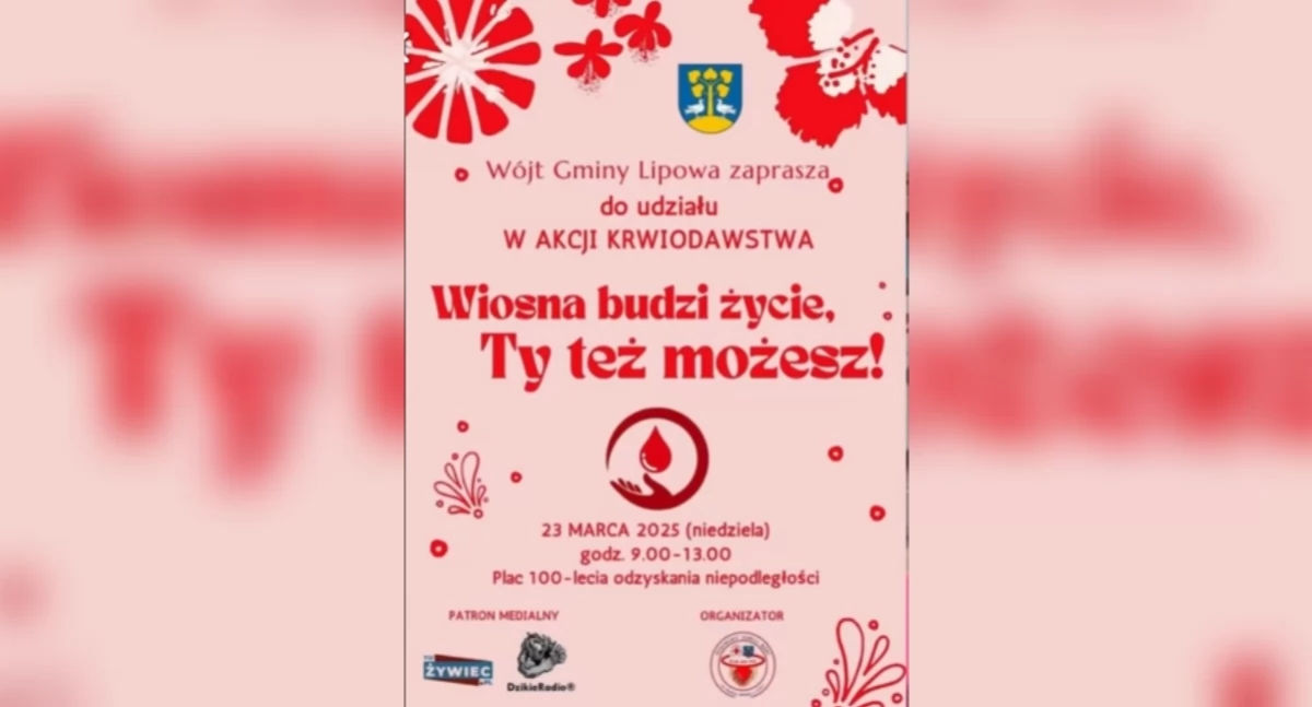 Nasze sprawy, Wiosna budzi życie możesz! Oddaj pomóż potrzebującym! - zdjęcie, fotografia