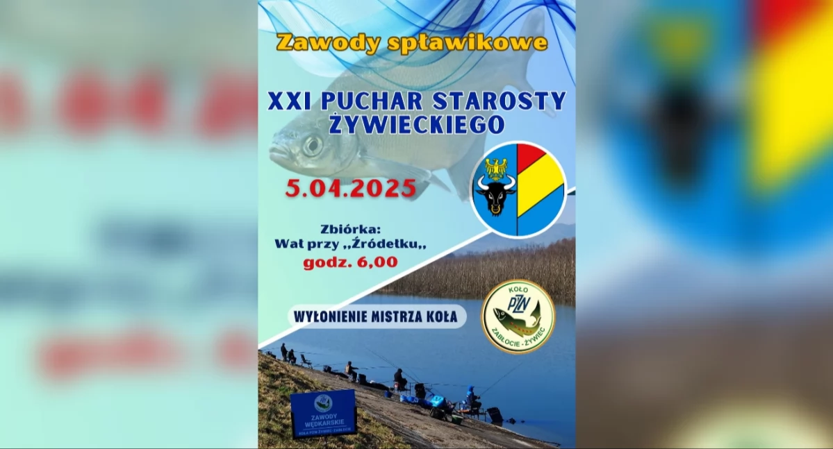 Znad wody, Puchar Starosty Żywieckiego Mistrzostwa Koła kwietnia! - zdjęcie, fotografia