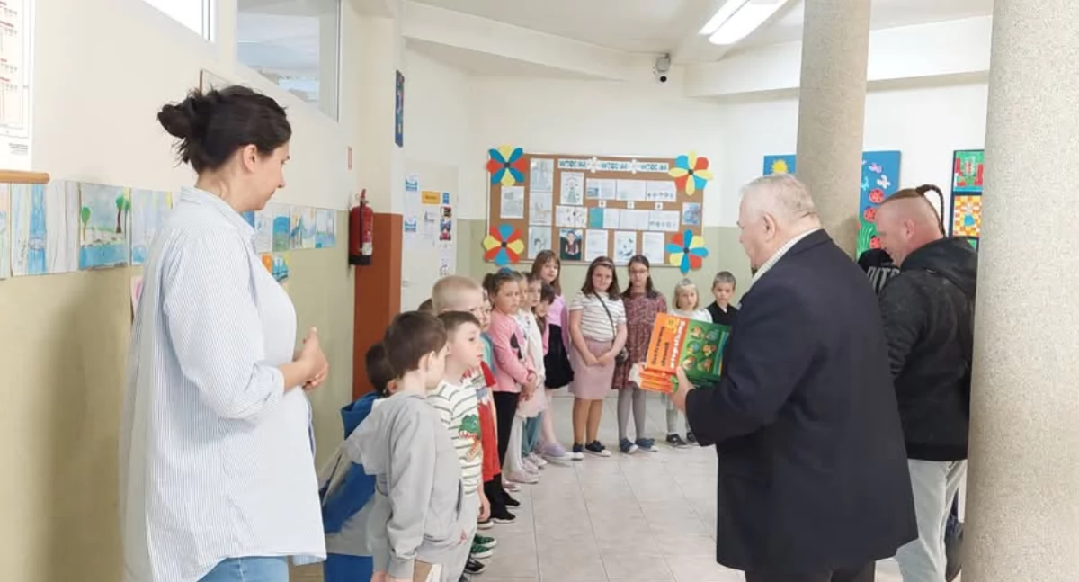 Znad wody, Młodzi strażnicy czystych akcji! - zdjęcie, fotografia