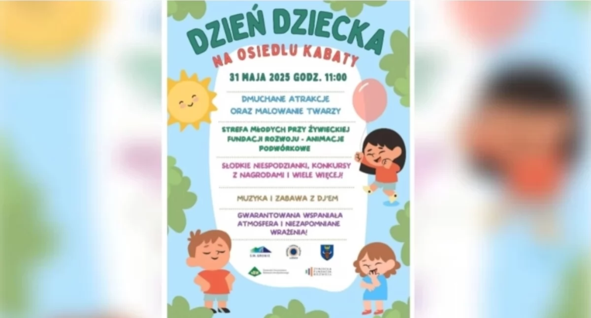 Nasze sprawy, Festyn okazji Dziecka Osiedlu Kabaty Żywcu maja! - zdjęcie, fotografia
