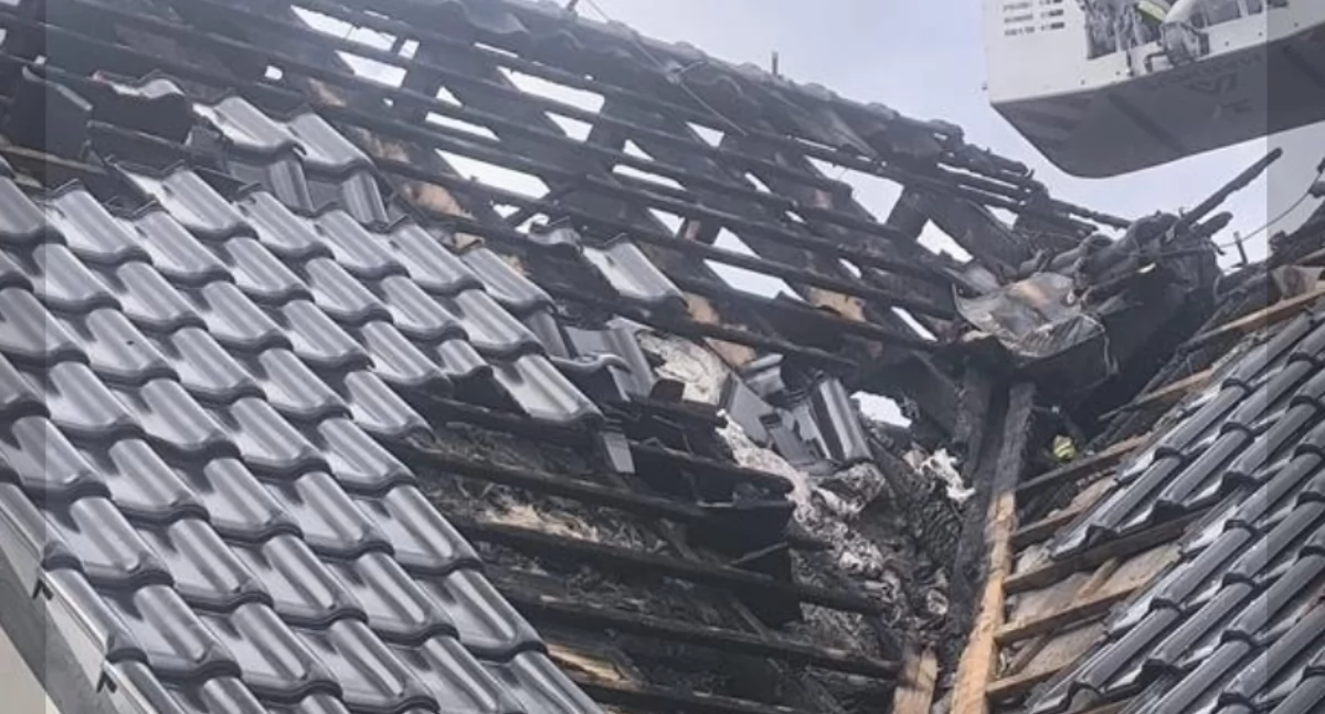 Pożary, Tragedia Kaniowie pożar zniszczył rodzina potrzebuje pomocy - zdjęcie, fotografia