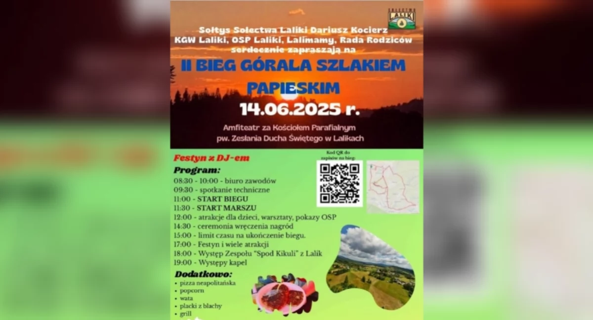 Atrakcje Turystyczne - Podróże małe i duże, Górala Szlakiem Papieskim sport tradycja wspólne świętowanie Lalikach - zdjęcie, fotografia