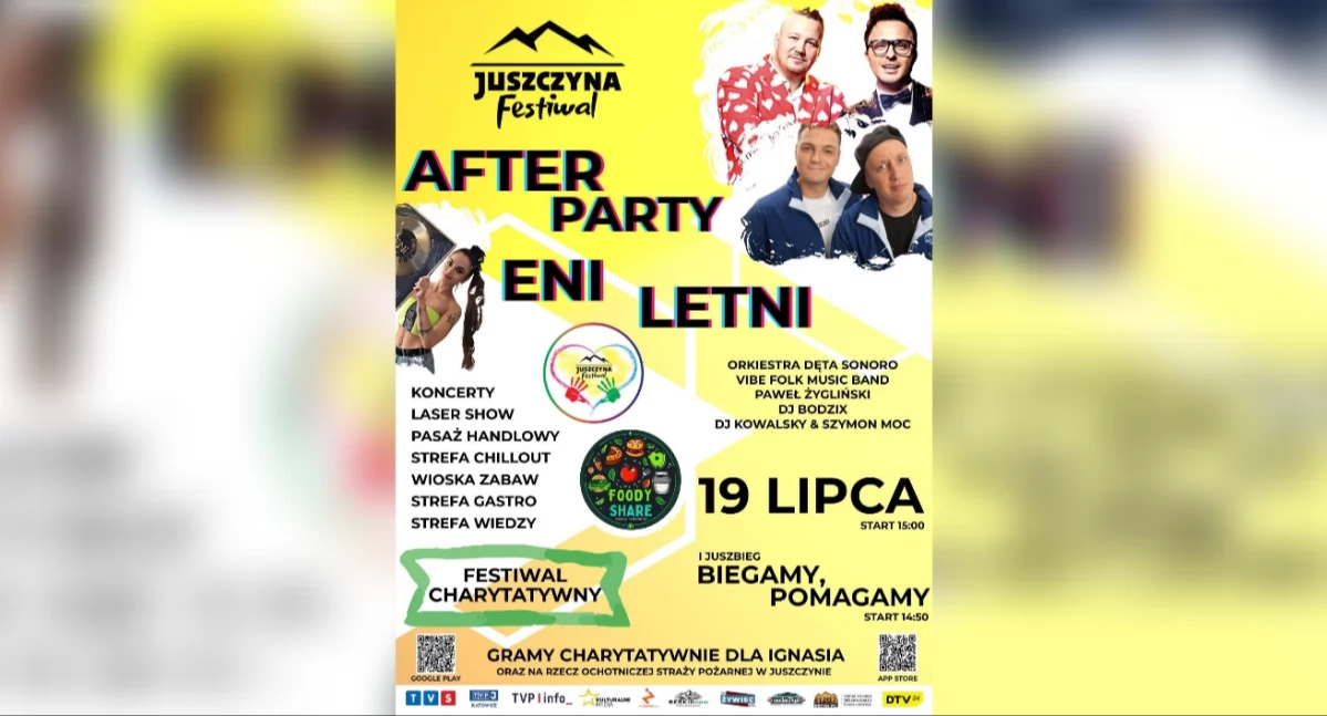Koncerty – Muzyka , Juszczyna Festiwal weekend! Bawimy pomagamy! - zdjęcie, fotografia