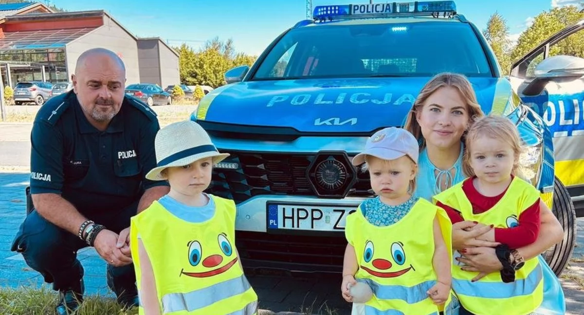 Nasze sprawy, Policjant żłobku nauka bezpieczeństwa przez zabawę - zdjęcie, fotografia