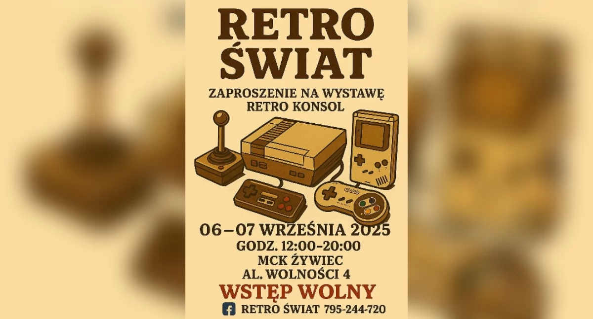 Rozrywka, Retro Świat Żywcu wielki powrót konsol kaset - zdjęcie, fotografia