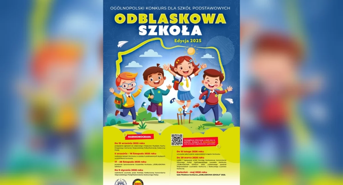 Nasze sprawy, Odblaskowa Szkoła rusza wielki konkurs podstawówek - zdjęcie, fotografia