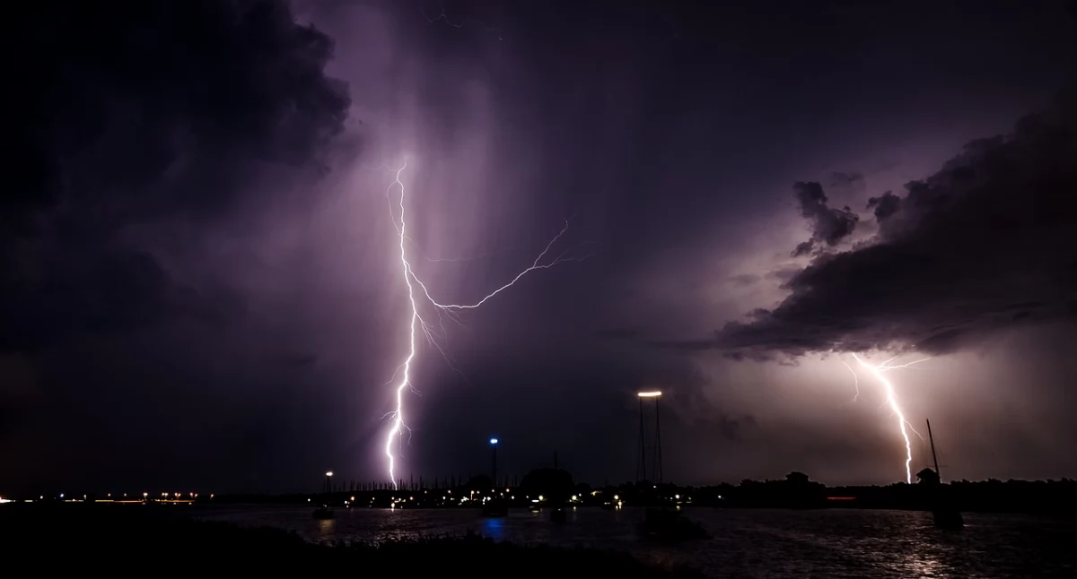Nasze sprawy, Ostrzeżenie meteorologiczne burze silnym wiatrem opadami - zdjęcie, fotografia