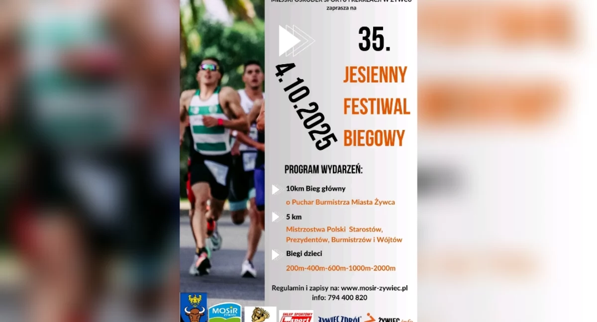 Lekkoatletyka, Ruszają zapisy Jesienny Festiwal Biegowy Żywcu! - zdjęcie, fotografia