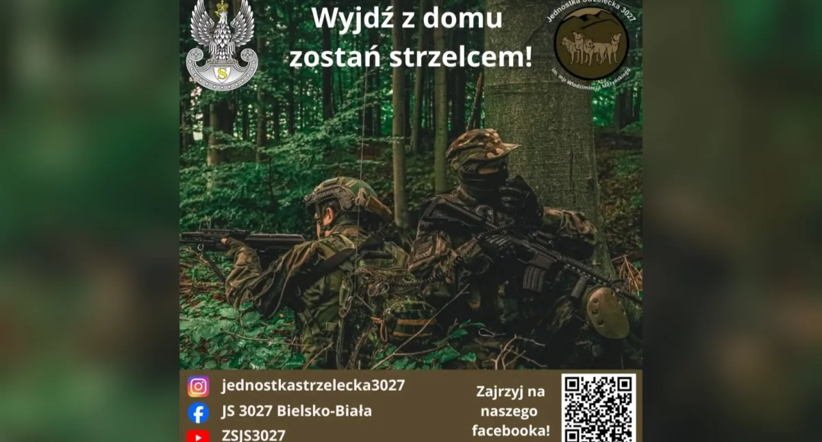 Rozrywka, JS3027 Bielsko Biała nowoczesne szkolenie duchu tradycji patriotyzmu - zdjęcie, fotografia