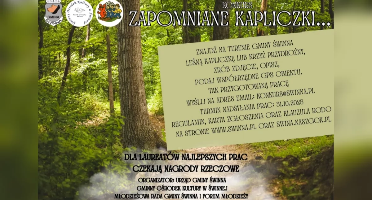 Osobowości kultury , Konkurs fotograficzny „Zapomniane Kapliczki…” Gminie Świnna - zdjęcie, fotografia