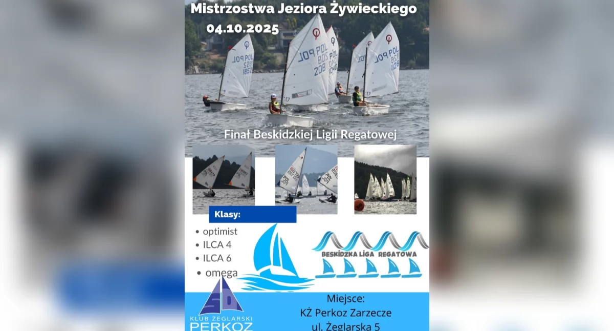 Rozrywka, Finał Beskidzkiej Regatowej października - zdjęcie, fotografia