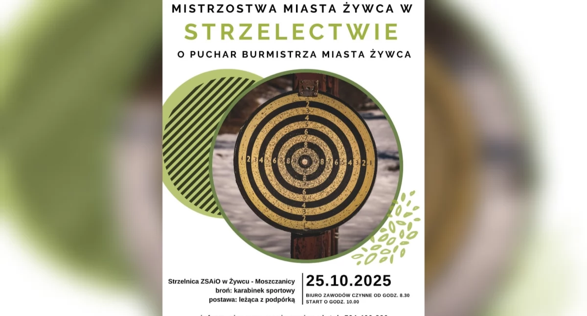 Rozrywka, Mistrzostwa Miasta Żywca Strzelectwie Puchar Burmistrza zapisy trwają - zdjęcie, fotografia