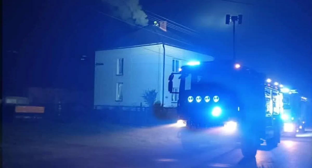 Nasze sprawy, Alarm 21/2025 Pożar sadzy Koszarawie - zdjęcie, fotografia
