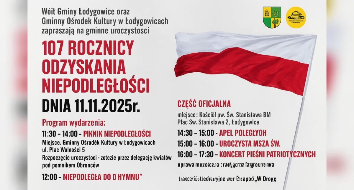 Gminne obchody Narodowego Święta Niepodległości w Łodygowicach