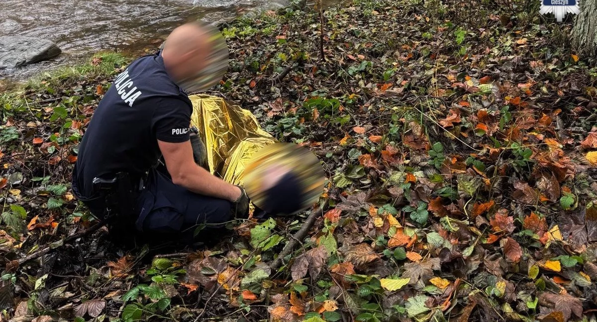 Nasze sprawy, Policjanci Wisły uratowali życie kobiecie - zdjęcie, fotografia