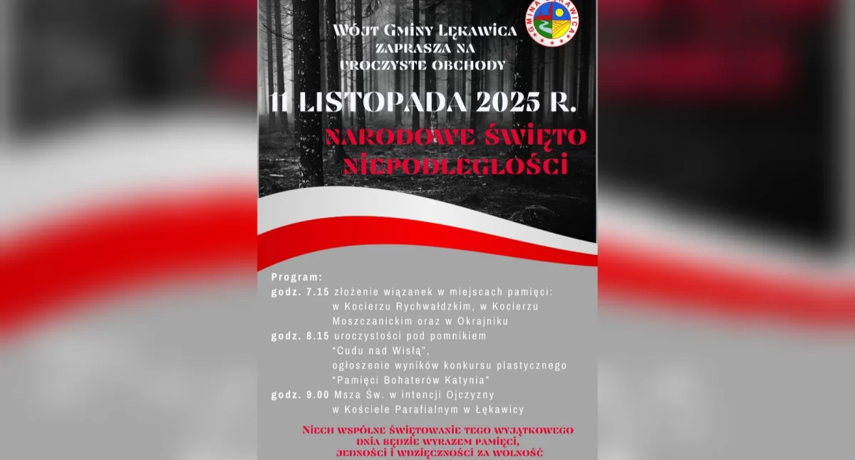 Historia, Obchody Narodowego Święta Niepodległości Gminie Lipowa - zdjęcie, fotografia
