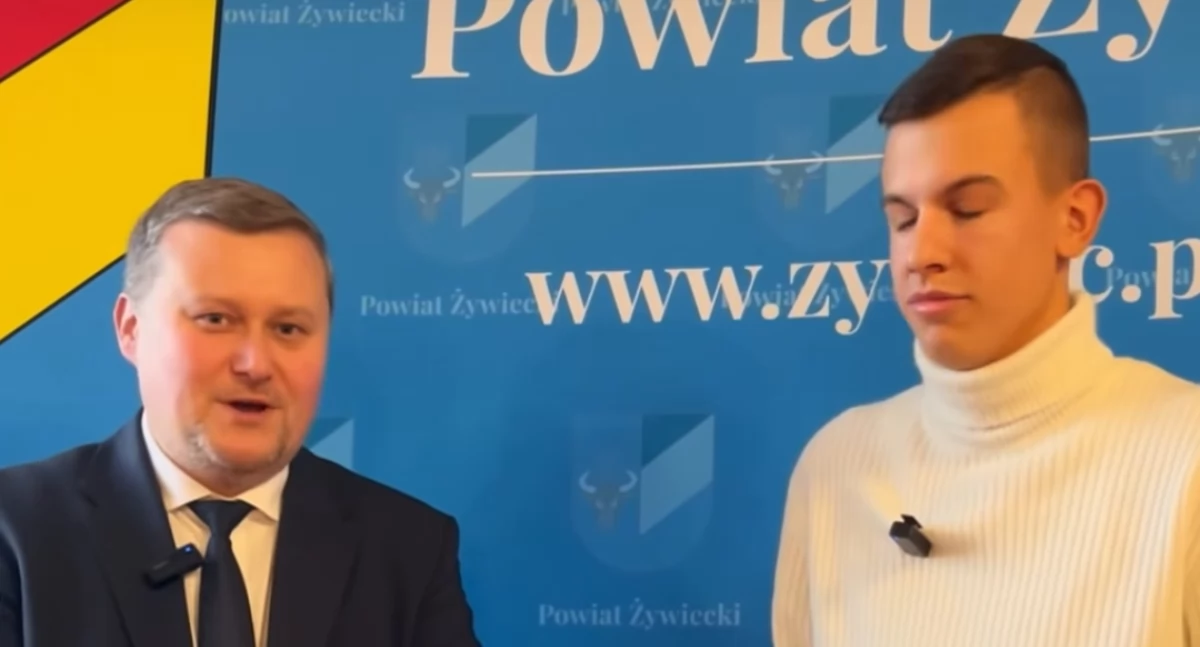 Nasze sprawy, Przewodniczący Młodzieżowej Powiatu Żywcu - zdjęcie, fotografia