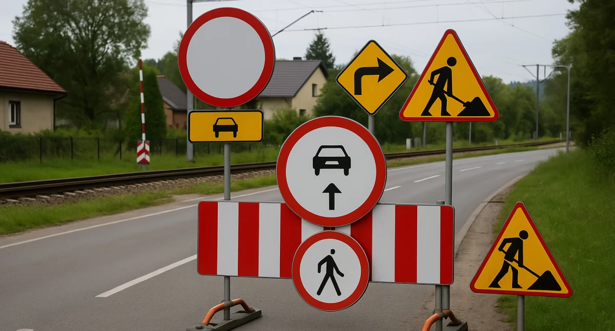 Drogi i Transport, Utrudnienia ruchu Fabrycznej Węgierskiej Górce zmiana organizacji listopada - zdjęcie, fotografia