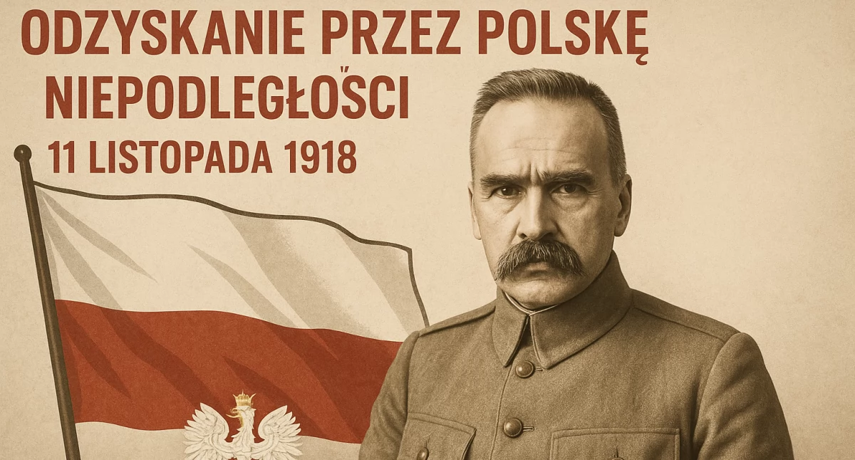 Historia, Odzyskanie przez Polskę Niepodległości listopada - zdjęcie, fotografia