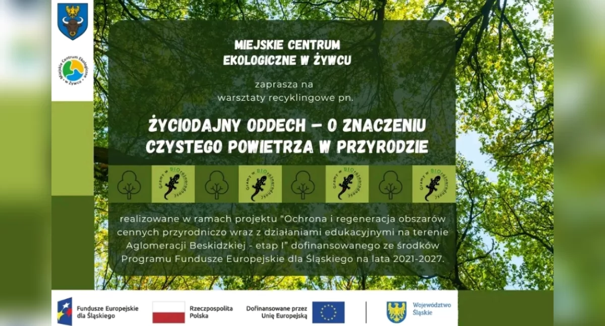 Życiodajny oddech – warsztaty ekologiczne w Żywcu