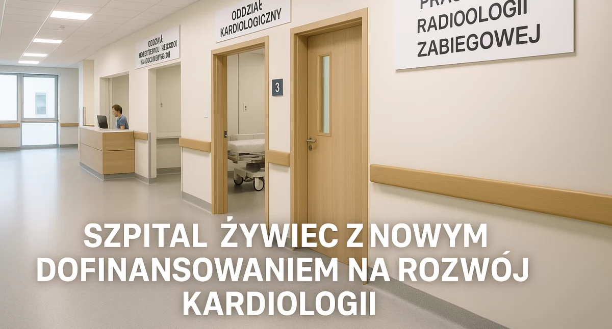 Szpital Żywiec z nowym dofinansowaniem na rozwój kardiologii. Rusza inwestycja o wartości ponad 21 milionów złotych
