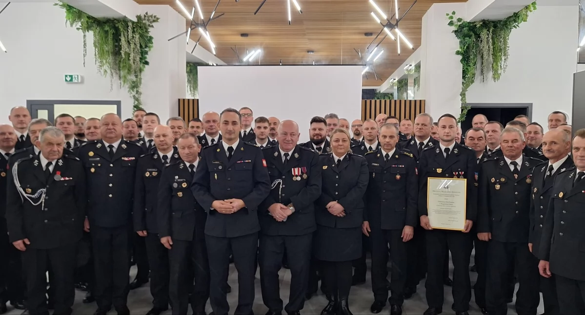 Spotkanie z okazji 30-lecia KSRG w OSP Kocierz Moszczanicki