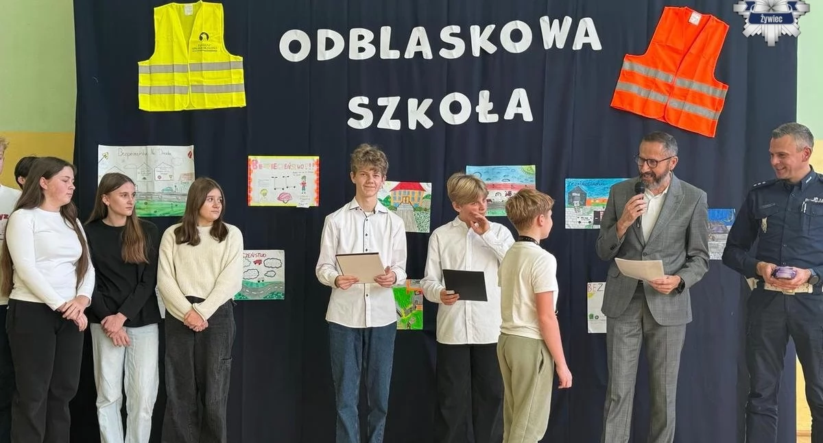 Nasze sprawy, Rozpoczął konkursu „Odblaskowa Szkoła 2025” - zdjęcie, fotografia