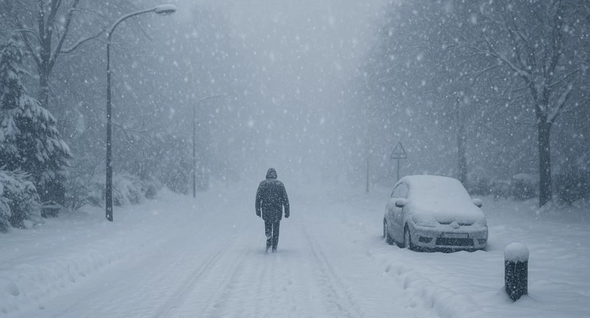 Intensywne opady śniegu – ostrzeżenie meteorologiczne pierwszego stopnia