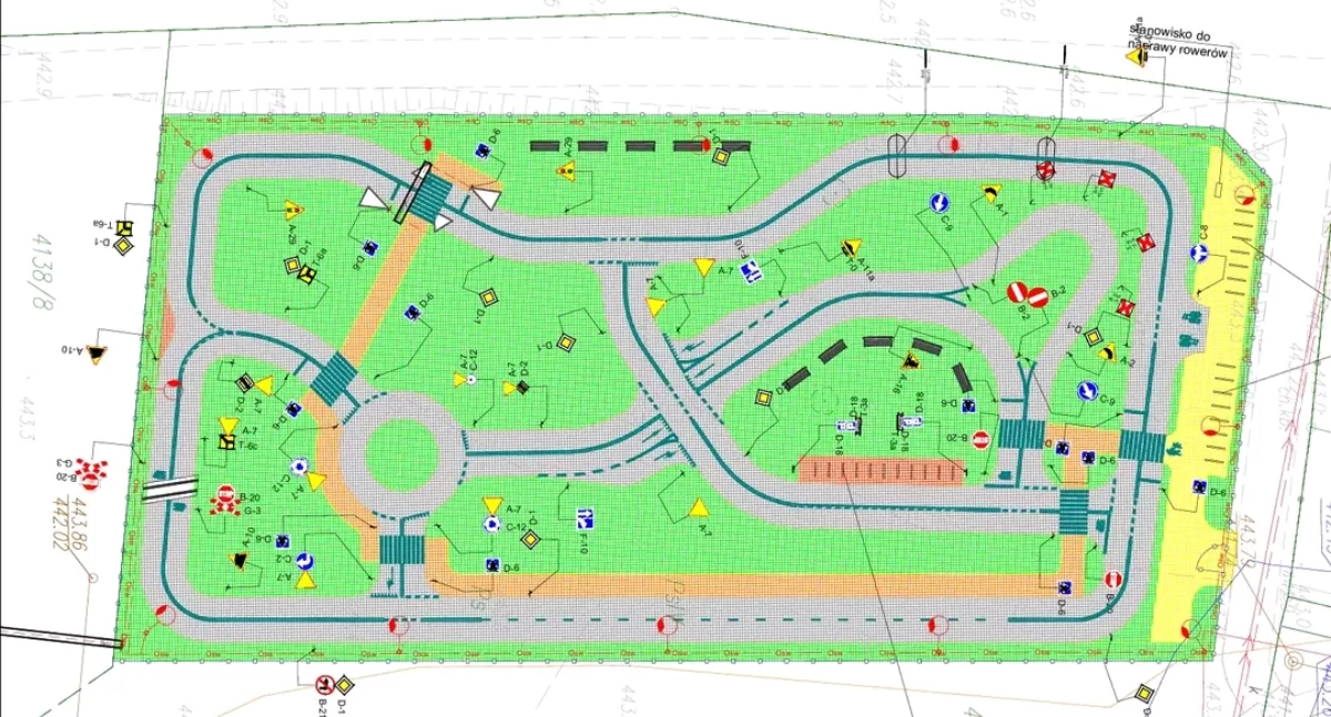 Inwestycje, Miasteczko Rowerowe Milówce inwestycja bezpieczeństwo aktywność mieszkańców - zdjęcie, fotografia