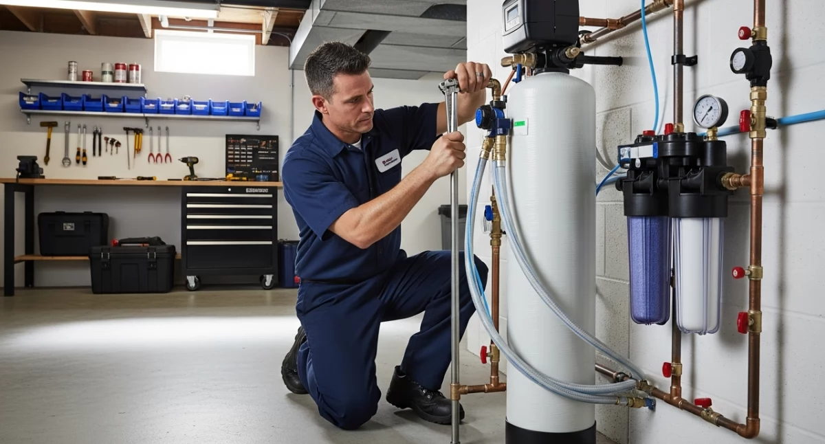 Materiał zewnętrzny, Profesjonalna dezynfekcja instalacji wodnej kiedy wezwać ekipę zamiast działać samodzielnie - zdjęcie, fotografia