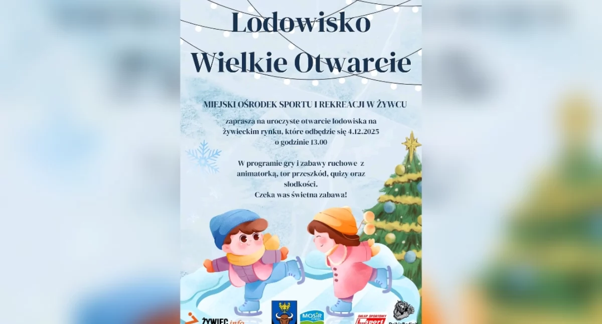 Rozrywka, Lodowe szaleństwo żywieckim rynku grudnia - zdjęcie, fotografia