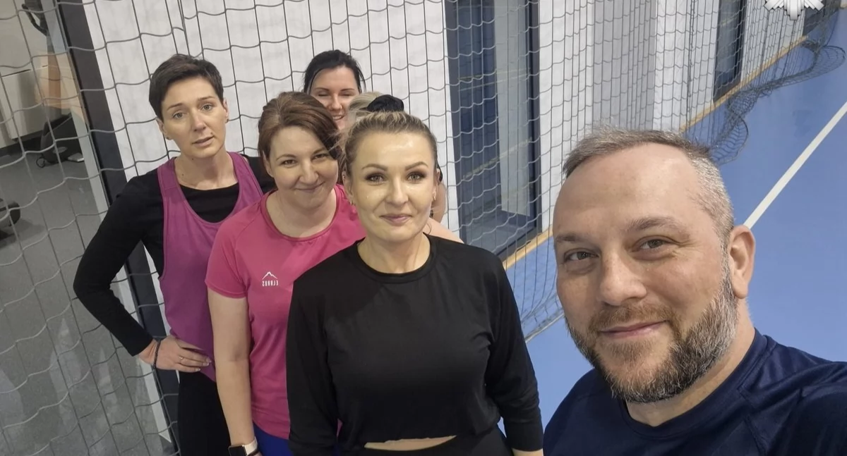 Nasze sprawy, Wyjątkowe zajęcia samoobrony kobiet bielskiej komendzie - zdjęcie, fotografia