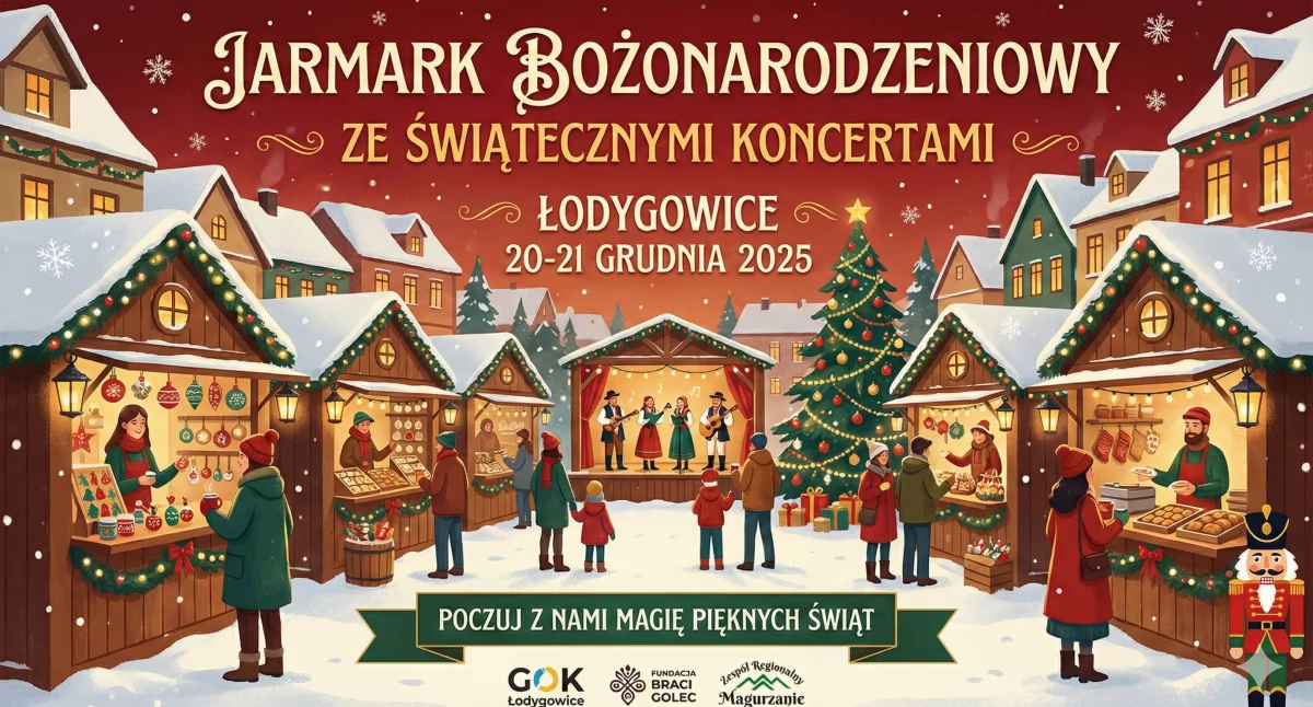 Rozrywka, Jarmark Bożonarodzeniowy Łodygowicach Świąteczne koncerty regionalne rękodzieło - zdjęcie, fotografia