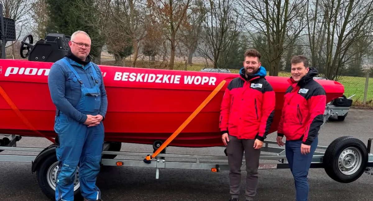 Zdj. Beskidzkidzki WOPR Oddział Rejonowy w Żywcu 